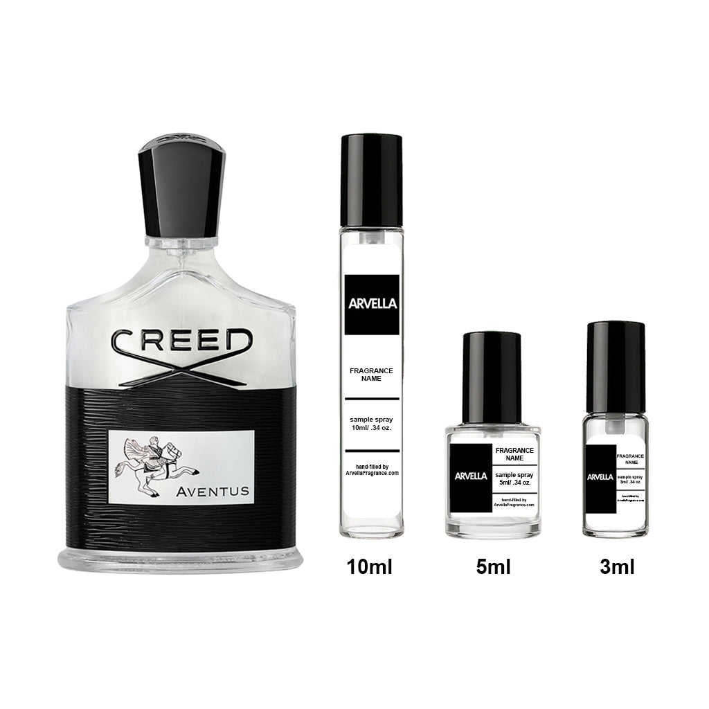 Creed Aventus Sample 10ml Spray - Arvella Fragrance